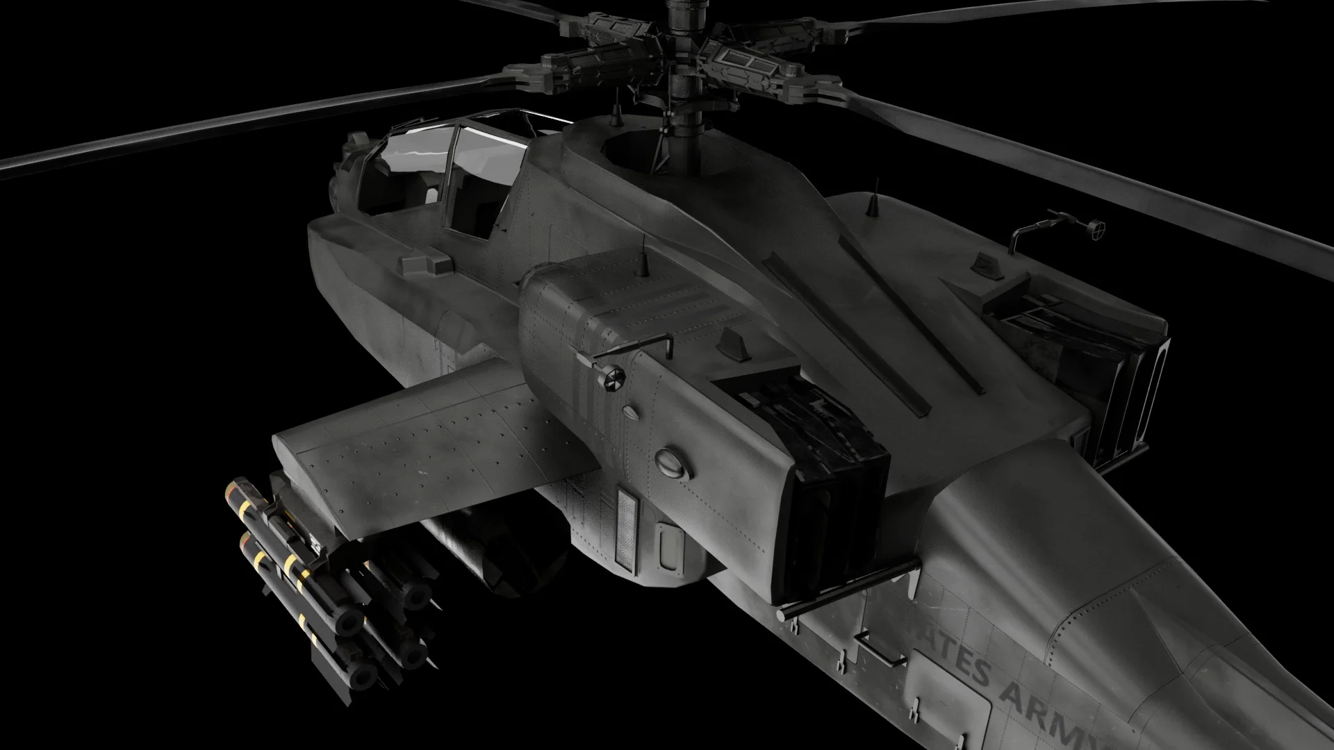 Apache AH-64A detail 2
