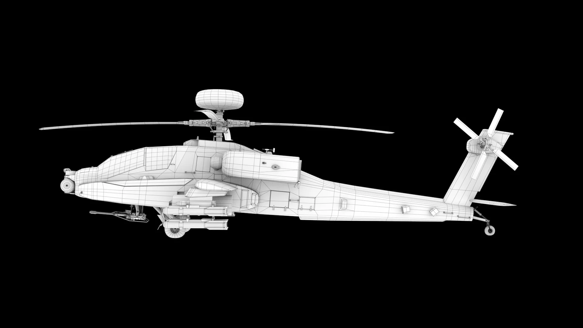 Apache AH-64A detail 3