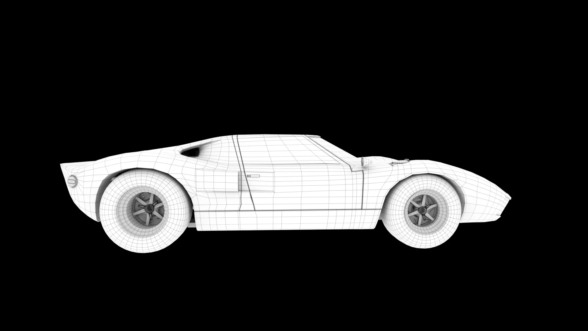Ford GT-40 MK1 detail 3
