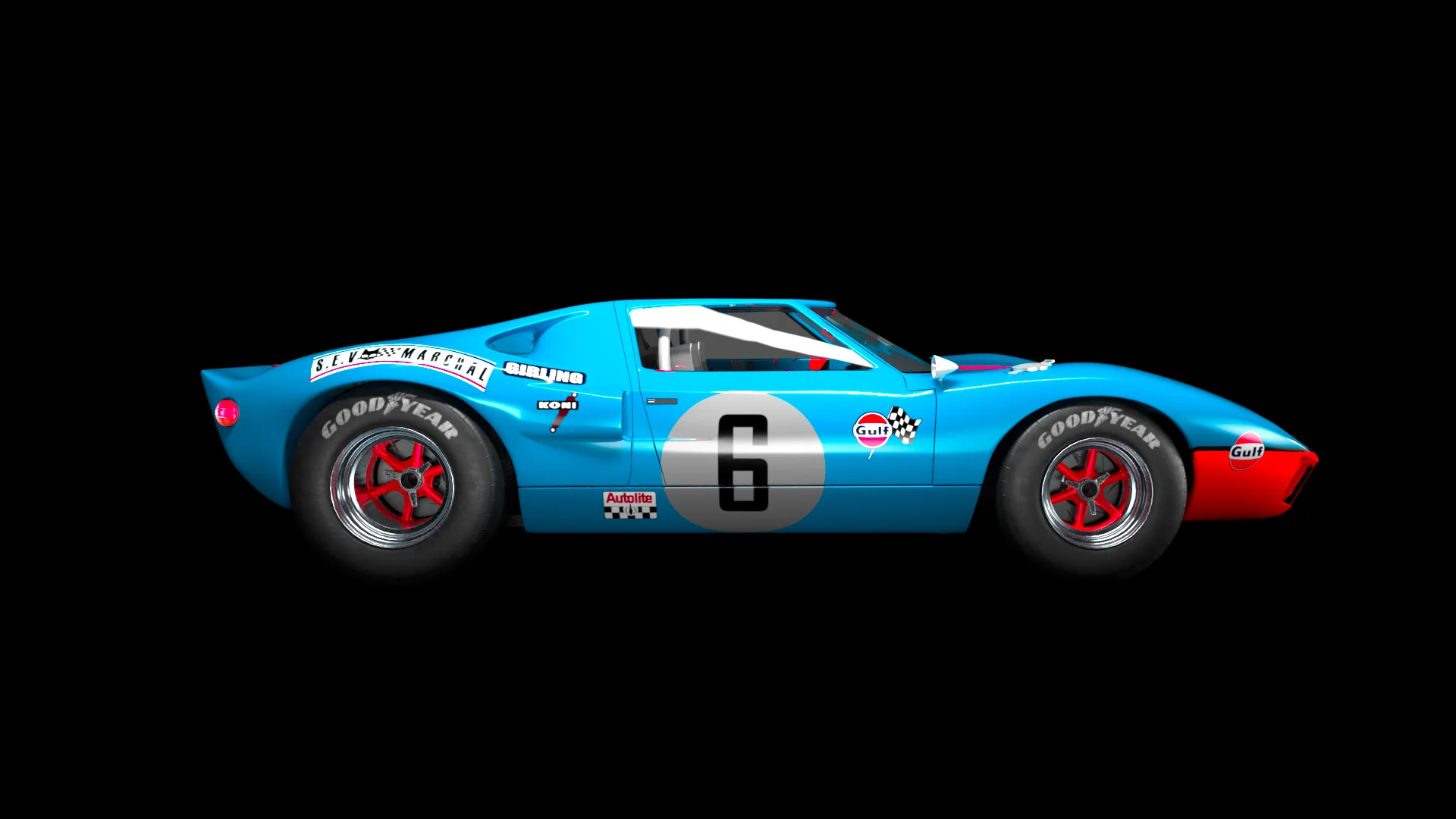 Ford GT-40 MK1 detail 4