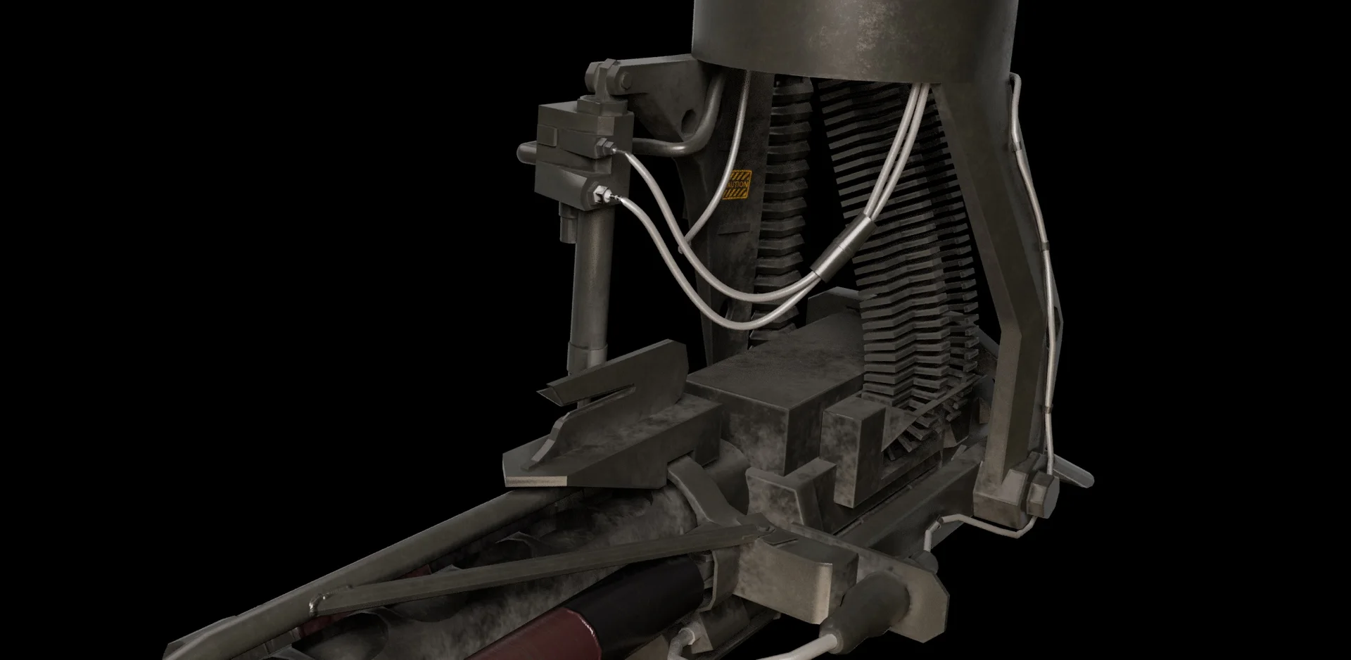 M230 Chain Gun — Apache Mount detail 2