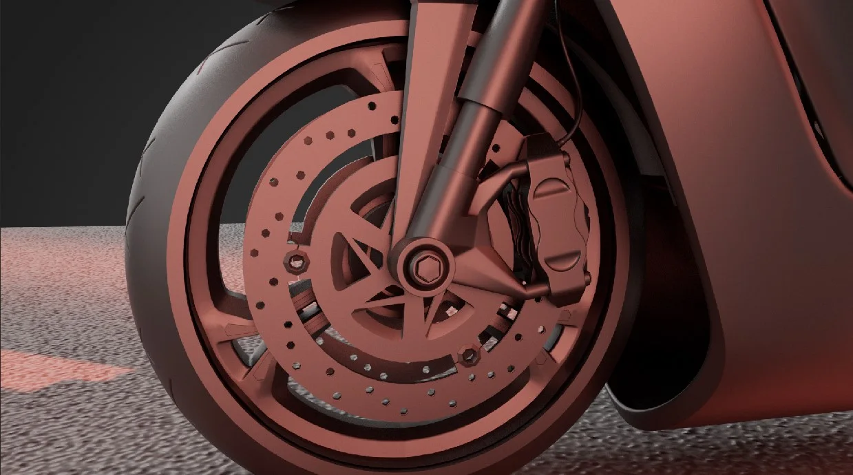 Motor Bike Project detail 4